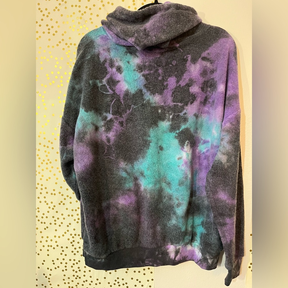 Soft Serve Cloud Cotton Unisex Tie-Dye Hoodie size Large - Picture 2 of 15